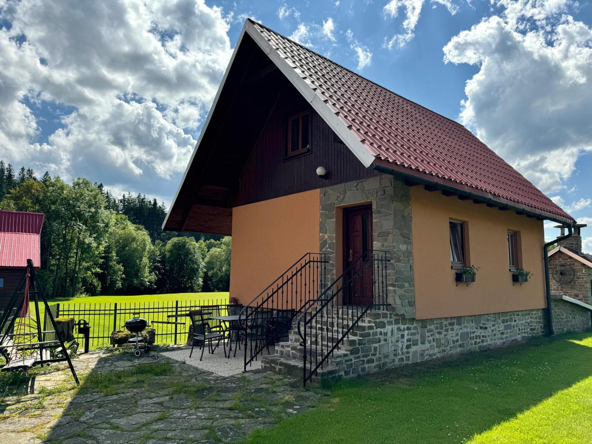 Ubytovani U Hradecku Prostřední Bečva Dış mekan fotoğraf